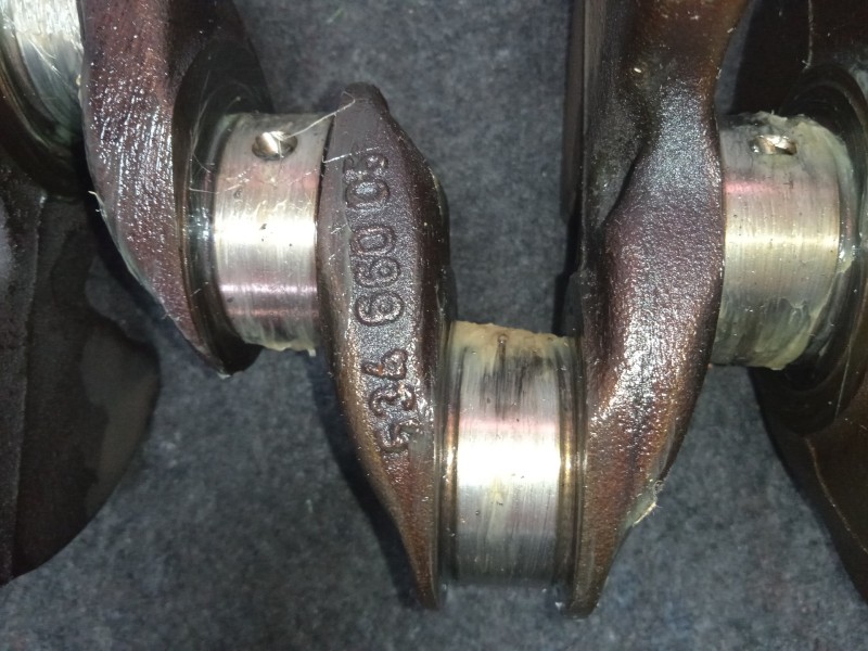 Recambio de cigueñal para peugeot 308 1.6 16v referencia OEM IAM 53466005  