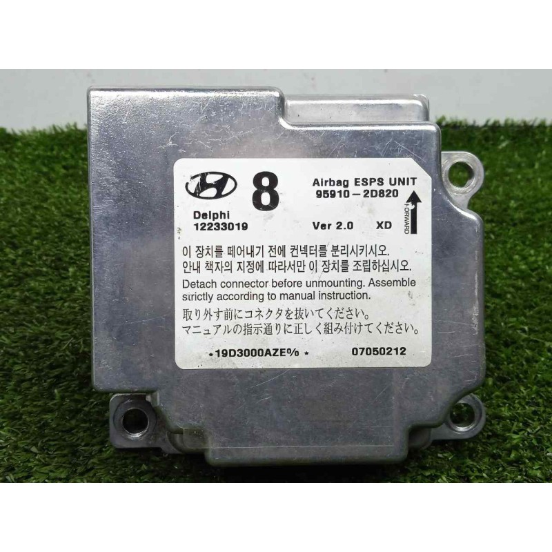 Recambio de centralita airbag para hyundai elantra (xd) 2.0 crdi cat referencia OEM IAM 959102D820-12233019  