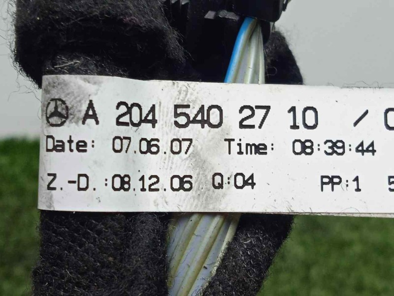 Recambio de instalacion electrica para mercedes-benz clase c (w204) berlina 2.2 cdi cat referencia OEM IAM A2045402710  