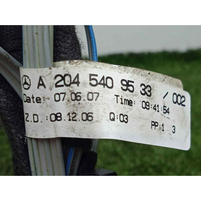 Recambio de instalacion electrica para mercedes-benz clase c (w204) berlina 2.2 cdi cat referencia OEM IAM A2045409533  