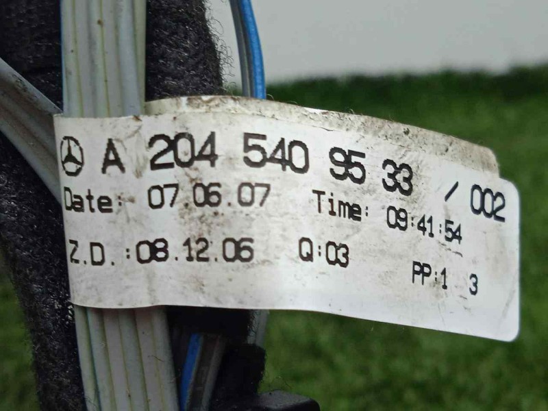 Recambio de instalacion electrica para mercedes-benz clase c (w204) berlina 2.2 cdi cat referencia OEM IAM A2045409533  