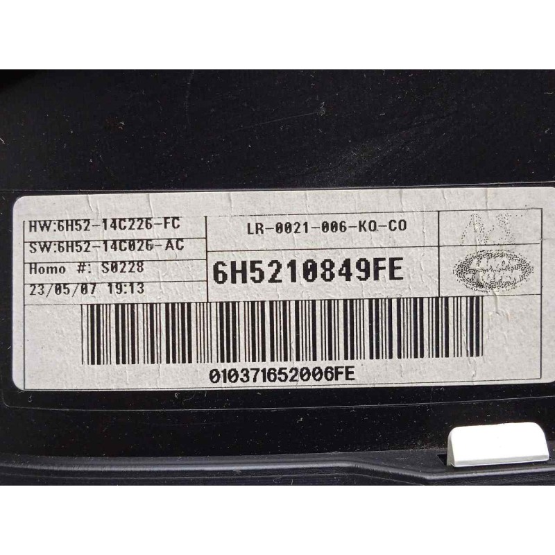 Recambio de cuadro instrumentos para land rover freelander (lr2) 2.2 td4 cat referencia OEM IAM 6H5210849FE  