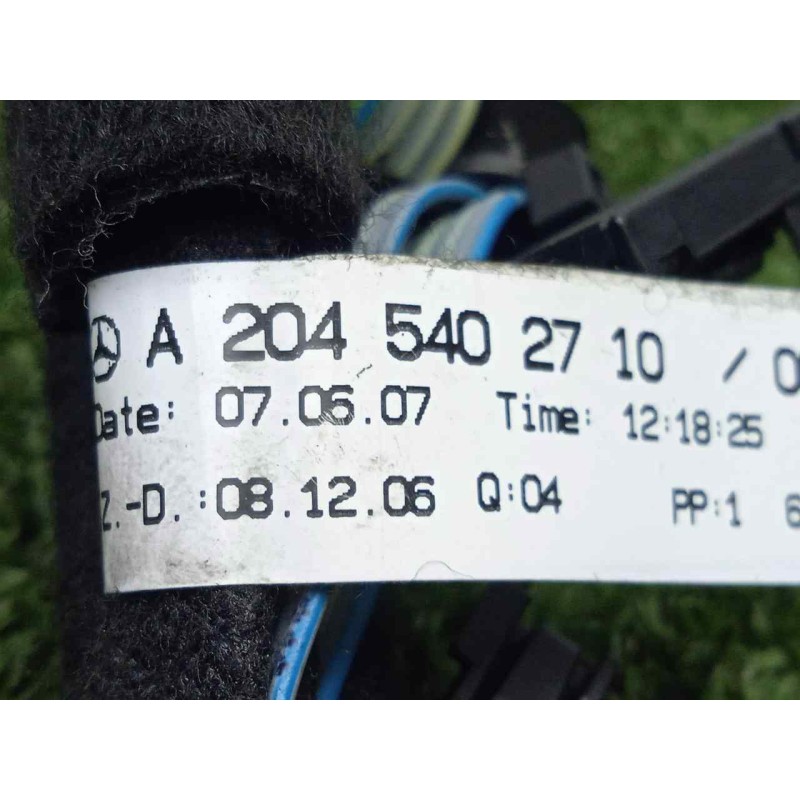 Recambio de instalacion electrica para mercedes-benz clase c (w204) berlina 2.2 cdi cat referencia OEM IAM A2045402710  