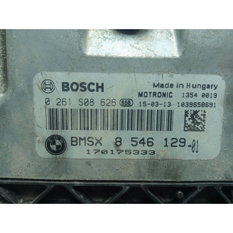 Recambio de centralita motor uce para bmw r 1200 rt referencia OEM IAM 0261S08626-8546129 BOSCH 