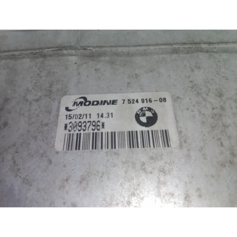 Recambio de intercooler para bmw serie 1 berlina (e81/e87) 2.0 16v referencia OEM IAM 752491608-3093796  