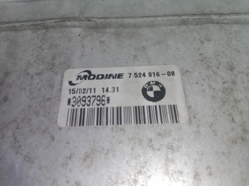Recambio de intercooler para bmw serie 1 berlina (e81/e87) 2.0 16v referencia OEM IAM 752491608-3093796  