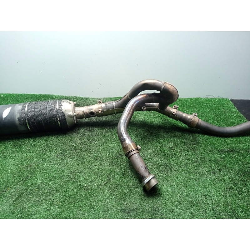 Recambio de tubo escape completo para hyosung gt 650i referencia OEM IAM   