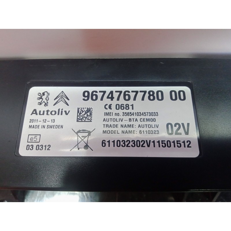 Recambio de modulo electronico para peugeot 508 2.0 16v hdi fap referencia OEM IAM 967476778000-9674767780  