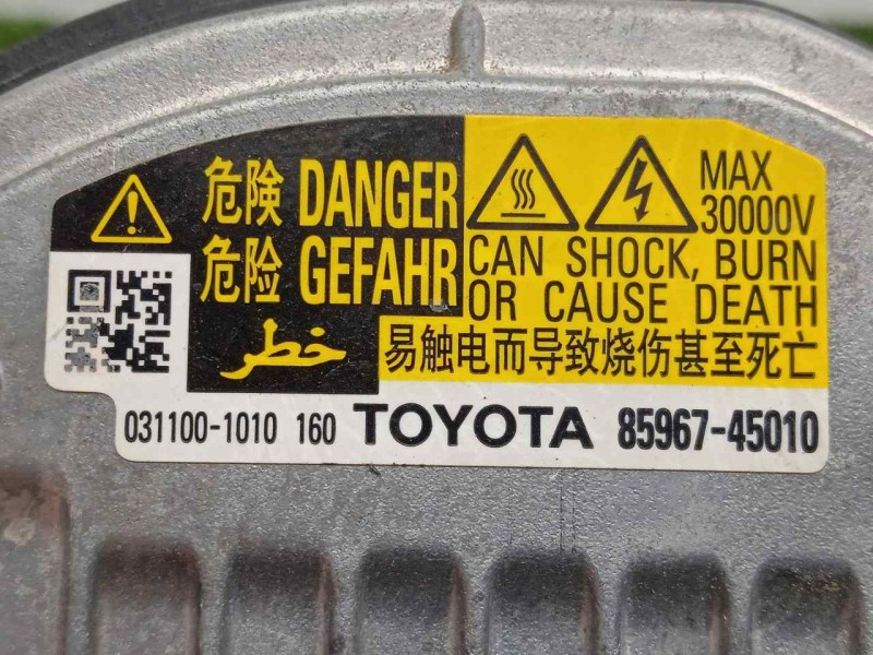 Recambio de centralita faros xenon para toyota rav 4 2.2 d-4d cat referencia OEM IAM 8596745010-0311001010  