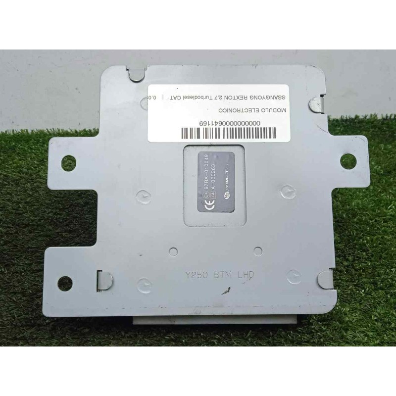 Recambio de modulo electronico para ssangyong rexton 2.7 turbodiesel cat referencia OEM IAM 8712008B20  