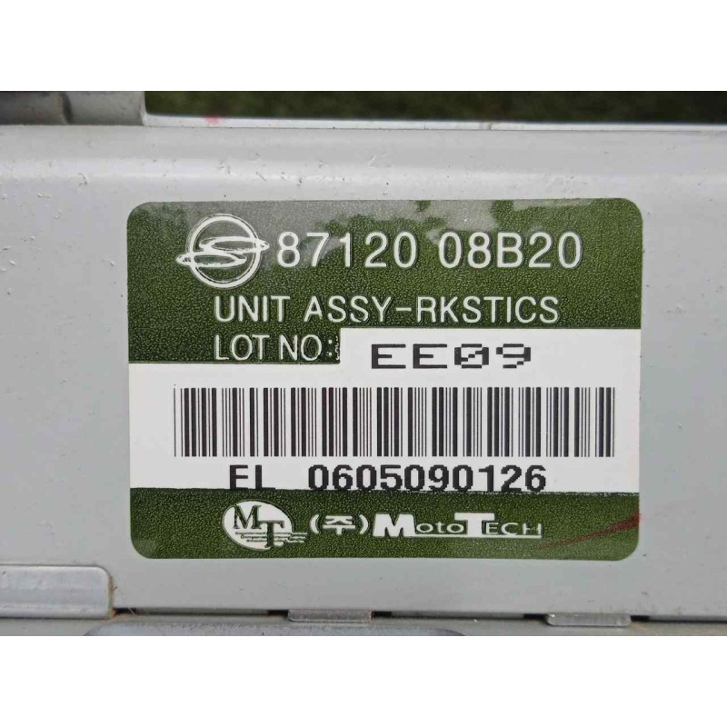 Recambio de modulo electronico para ssangyong rexton 2.7 turbodiesel cat referencia OEM IAM 8712008B20  