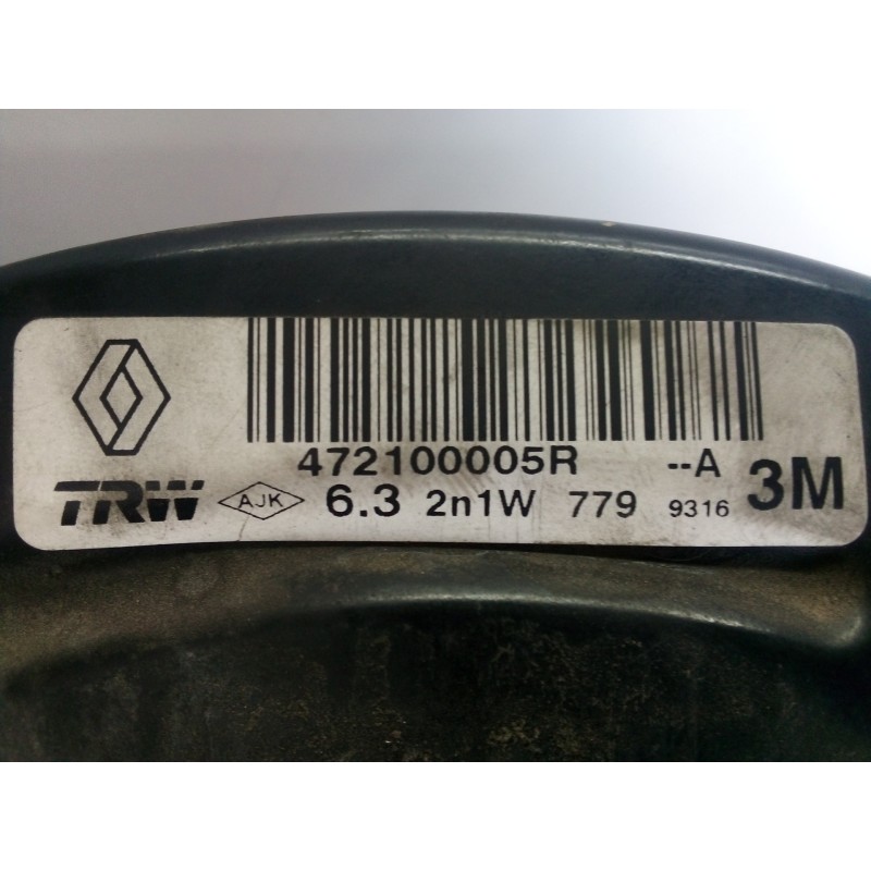 Recambio de servofreno para renault megane iii berlina 5 p 1.5 dci diesel fap referencia OEM IAM 472100005R  
