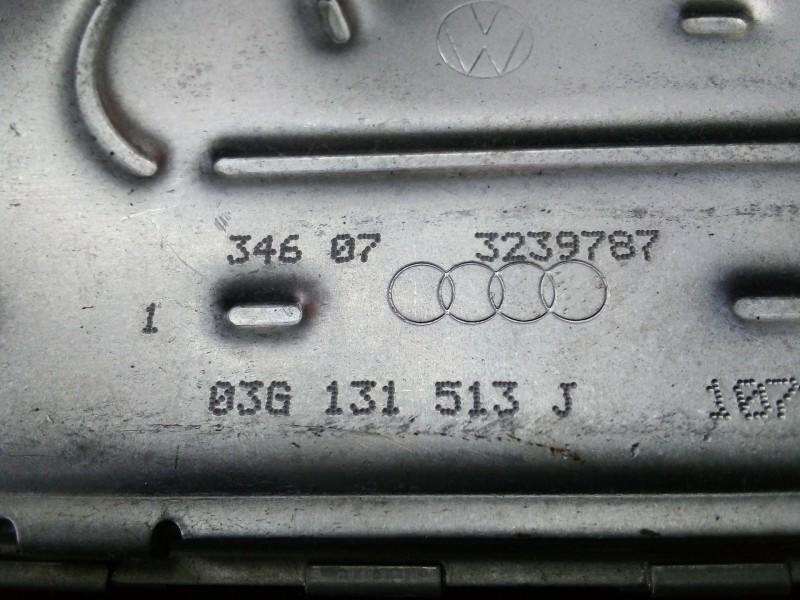 Recambio de enfriador gases egr para seat toledo (5p2) 2.0 tdi referencia OEM IAM 03G131513J-3239787  