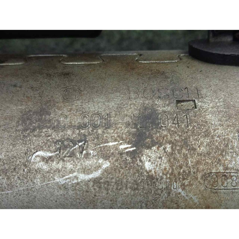 Recambio de motor arranque para peugeot 206 berlina 1.4 referencia OEM IAM 0001112041 9.DIENTES BOSCH