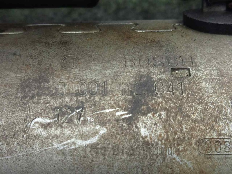 Recambio de motor arranque para peugeot 206 berlina 1.4 referencia OEM IAM 0001112041 9.DIENTES BOSCH