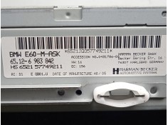 Recambio de sistema audio / radio cd para bmw 5 touring (e61) 525 d referencia OEM IAM 65126983842-6983842   2