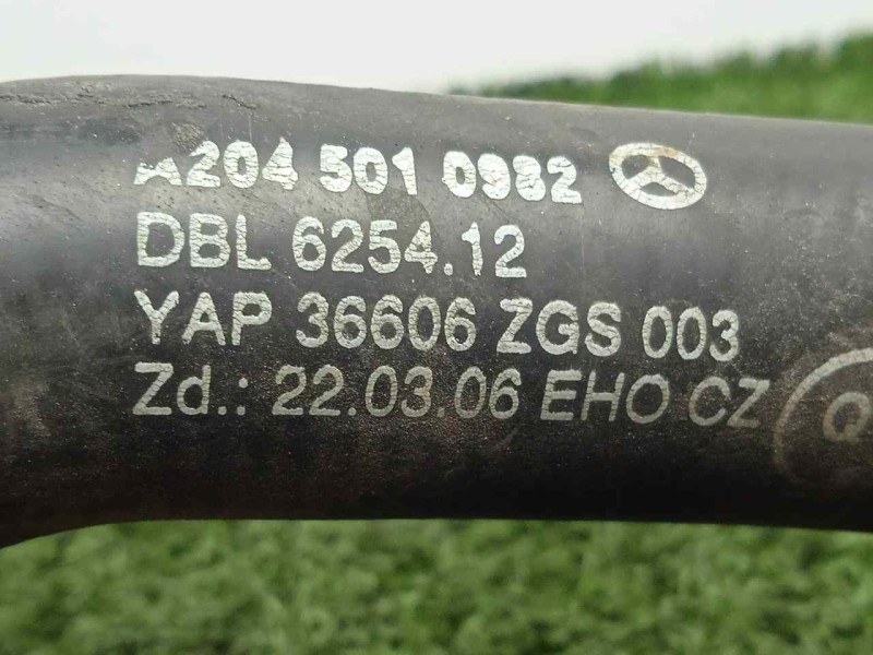 Recambio de tubo para mercedes-benz clase c (w204) berlina 2.2 cdi cat referencia OEM IAM A2045010982  