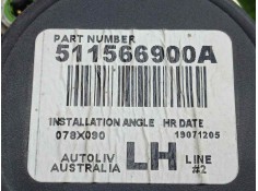 Recambio de cinturon seguridad delantero izquierdo para ssangyong rexton 2.7 turbodiesel cat referencia OEM IAM 511566900A   2