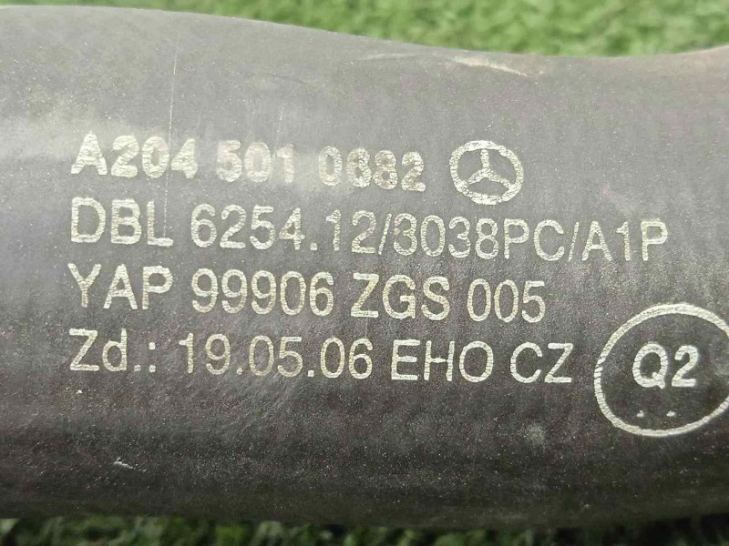 Recambio de tubo para mercedes-benz clase c (w204) berlina 2.2 cdi cat referencia OEM IAM A2045010882  