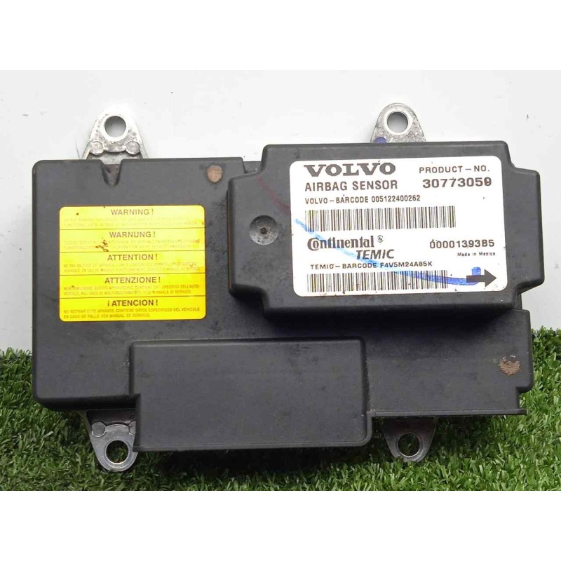 Recambio de centralita airbag para volvo s40 berlina 2.0 diesel cat referencia OEM IAM 00001393B5-30773050-005122400262  