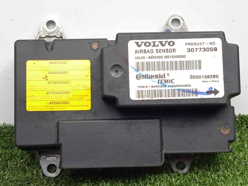 Recambio de centralita airbag para volvo s40 berlina 2.0 diesel cat referencia OEM IAM 00001393B5-30773050-005122400262  