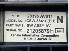 Recambio de mando climatizador para nissan primera berlina (p12) 1.9 16v turbodiesel cat referencia OEM IAM 28395AV611   2