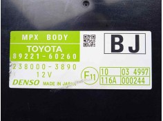 Recambio de modulo electronico para toyota land cruiser (j15) 3.0 turbodiesel cat referencia OEM IAM 8922160260-2380003890 DENSO 2