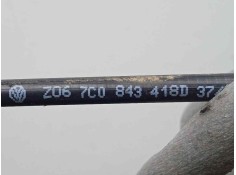 Recambio de cerradura puerta lateral derecha para man tge kasten (uy) 2.0 tdi referencia OEM IAM 7C0843418D CABLES.CERRADURA  2