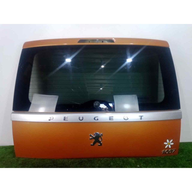 Recambio de porton trasero para peugeot 1007 1.4 hdi referencia OEM IAM 8701T2-8744S8-8742P6-8701X6 NARANJA 