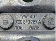 Recambio de cerradura puerta lateral derecha para man tge kasten (uy) 2.0 tdi referencia OEM IAM 7C0843767A RESBALON  2