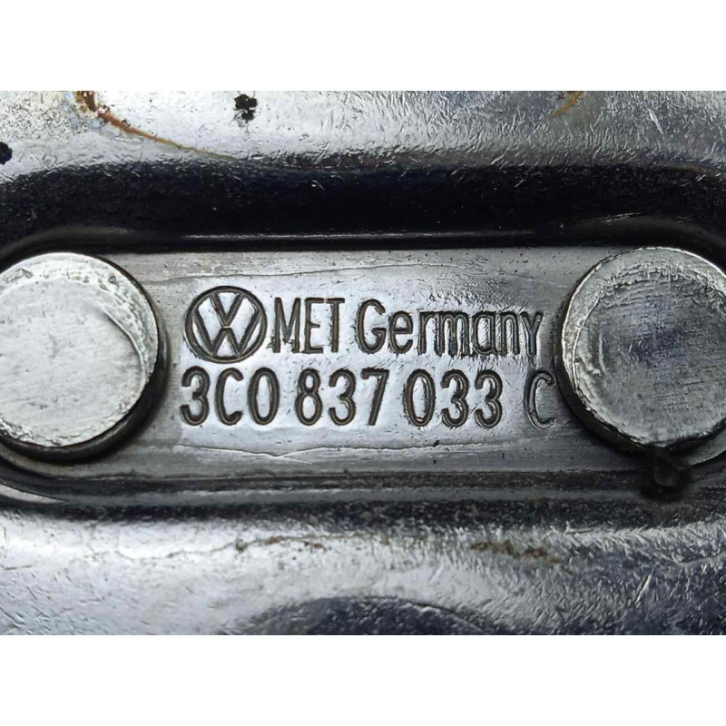 Recambio de cerradura puerta delantera derecha para man tge kasten (uy) 2.0 tdi referencia OEM IAM 3C0837033C RESBALON 