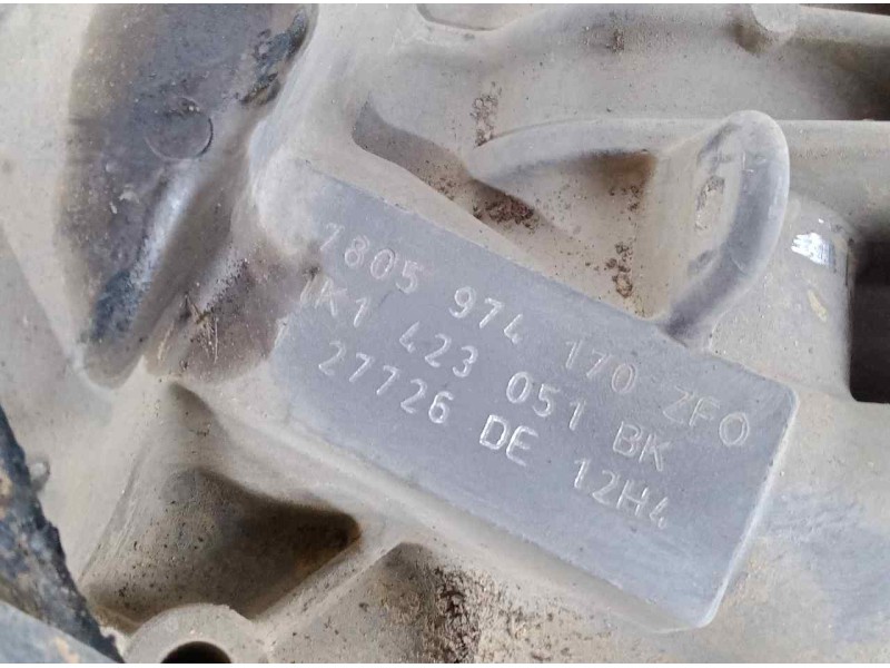 Recambio de cremallera direccion para skoda octavia berlina (1z3) 1.9 tdi referencia OEM IAM 1K1423051BK-1K1909144G-0273010008 Z