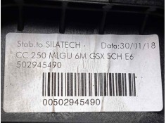 Recambio de pomo palanca cambio para fiat ducato maxi furgón g. vol. 35 (290) 2.3 jtd cat referencia OEM IAM 502945490 6.VELOCID 2