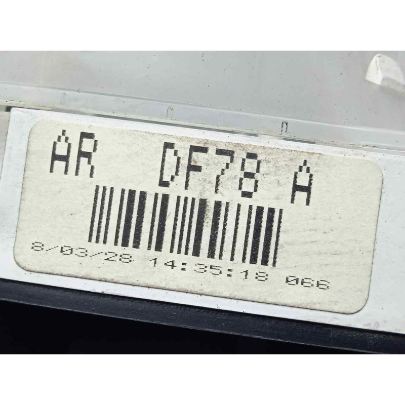 Recambio de cuadro instrumentos para mazda 2 lim. (de) 1.4 diesel cat referencia OEM IAM DF7855471A  