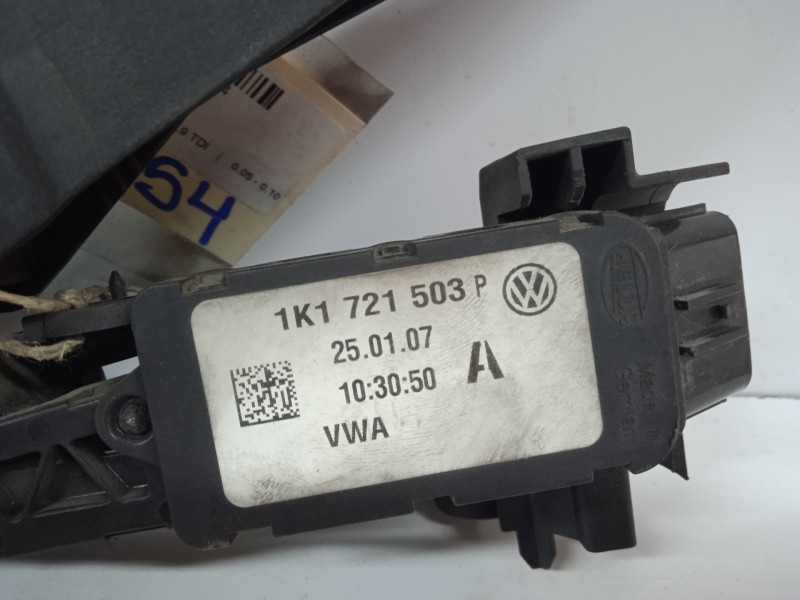 Recambio de potenciometro pedal para volkswagen jetta (1k2) 1.9 tdi referencia OEM IAM 1K1721503P 6.PINES 