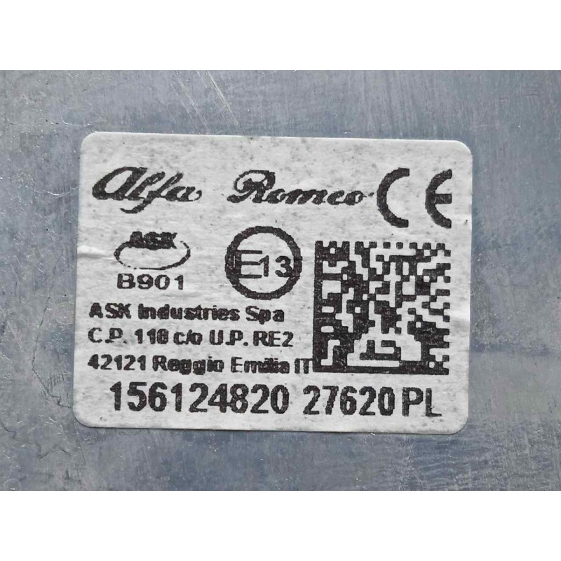 Recambio de antena para alfa romeo stelvio (630) 2.2 jtdm cat referencia OEM IAM 156124820 ALETA DE TIBURON 