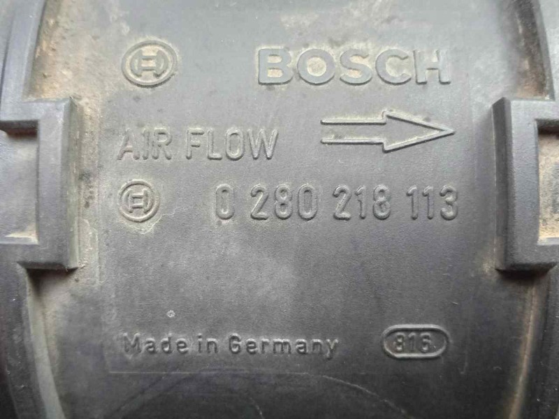 Recambio de caudalimetro para fiat doblo cargo (223) 1.9 jtd cat referencia OEM IAM 0280218113 5.PINES BOSCH