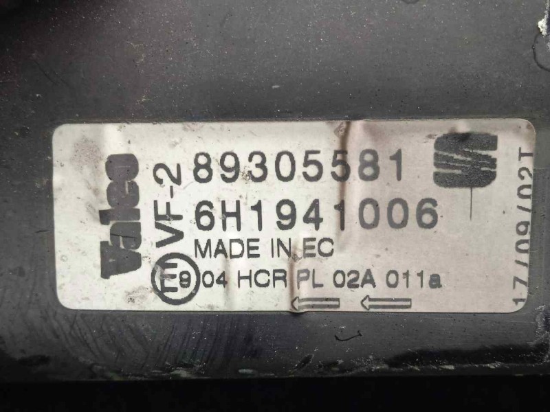 Recambio de faro derecho para seat arosa (6h1) 1.0 referencia OEM IAM 89305581-6H1941006 2.SERIE 