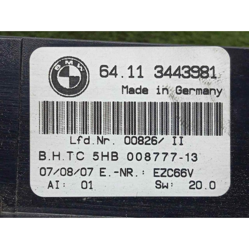 Recambio de mando climatizador para bmw x3 (e83) 2.0 turbodiesel cat referencia OEM IAM 64113443981-5HB00877713  