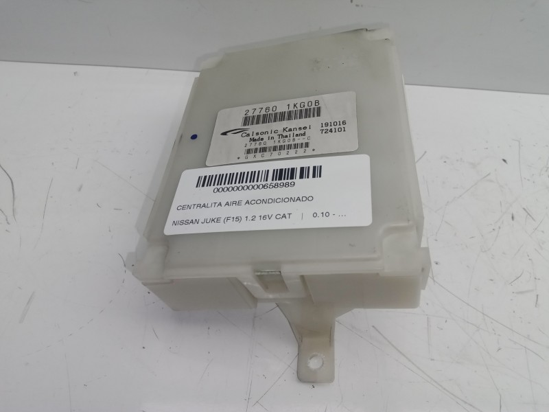 Recambio de centralita aire acondicionado para nissan juke (f15) 1.2 16v cat referencia OEM IAM 277601KG0B-277601KG0BC  