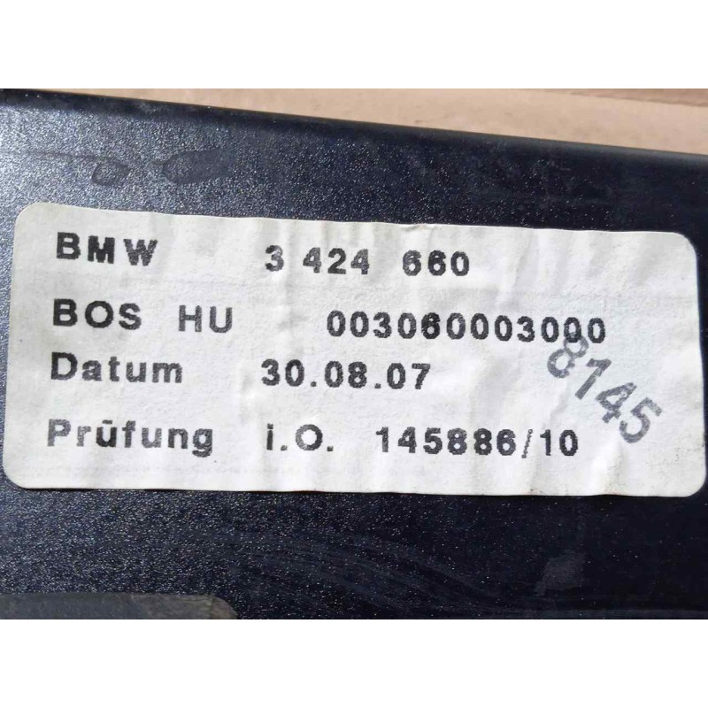 Recambio de bandeja trasera para bmw x3 (e83) 2.0 turbodiesel cat referencia OEM IAM 3424660 ENRROLLABLE BEIGE