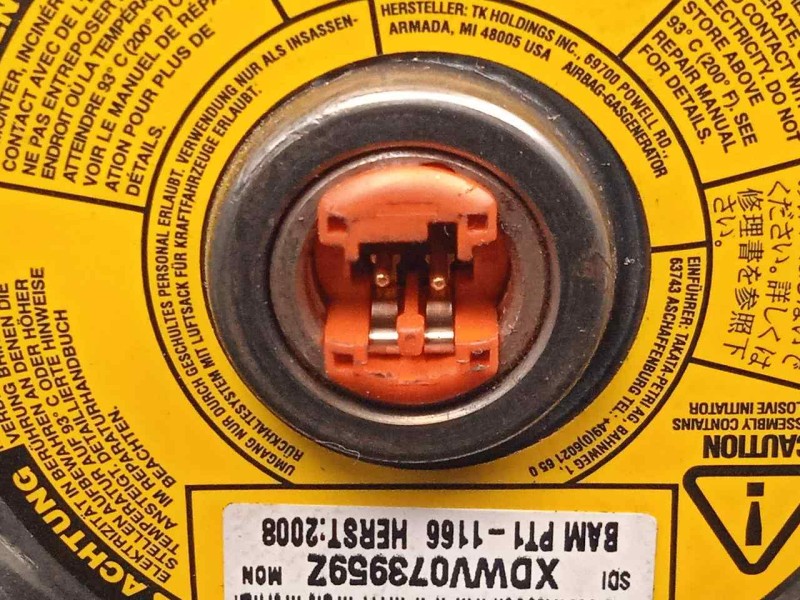 Recambio de airbag delantero derecho para mazda 2 lim. (de) 1.4 diesel cat referencia OEM IAM DF7157K50B  