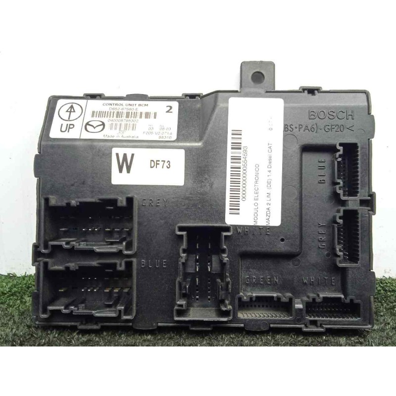 Recambio de modulo electronico para mazda 2 lim. (de) 1.4 diesel cat referencia OEM IAM F005V00714-D65267560E  