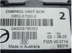 Recambio de modulo electronico para mazda 2 lim. (de) 1.4 diesel cat referencia OEM IAM F005V00714-D65267560E   2