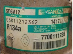 Recambio de compresor aire acondicionado para renault kangoo (f/kc0) alize referencia OEM IAM SD6V121417J SANDEN - 6.CANALES SD6 2