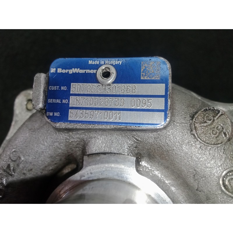 Recambio de turbocompresor para dacia sandero 1.5 dci diesel cat referencia OEM IAM 54359710011  