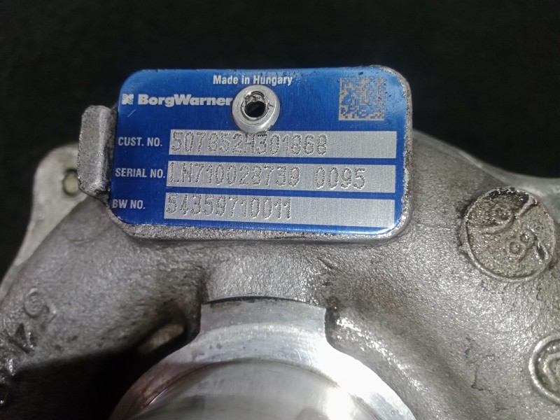 Recambio de turbocompresor para dacia sandero 1.5 dci diesel cat referencia OEM IAM 54359710011  