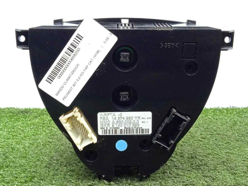 Recambio de mando climatizador para peugeot 807 2.2 hdi fap cat (4hw) referencia OEM IAM 14874990YR  