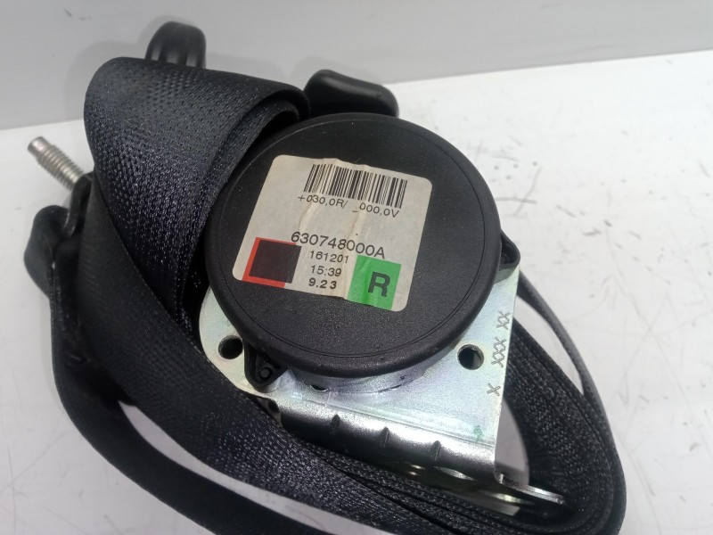 Recambio de cinturon seguridad trasero izquierdo para nissan juke (f15) 1.2 16v cat referencia OEM IAM 630748200A  