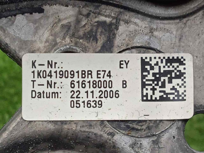 Recambio de volante para volkswagen passat variant (3c5) 2.0 tdi referencia OEM IAM 1K0419091BR CUERO 